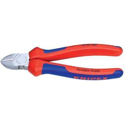 Oldalcsípőfogó, lágy/közepes/kemény huzal max.: Ø 3/2,3/1,5 mm, Knipex 70 05 125