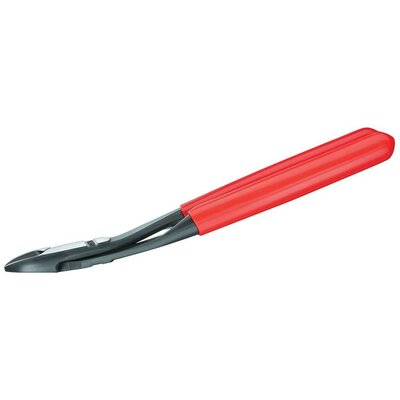 Erőkímélő oldalcsípőfogó, 12°-ban hajlított, közepes/kemény/zongora huzal max.: Ø 4,2/3/2,5 mm, Knipex 74 21 200