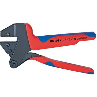 Krimpelő-rendszerfogó cserélhető krimp profilokhoz 200 mm, Knipex 97 43 200 A