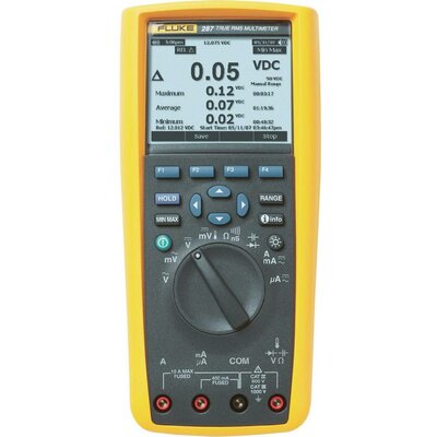 Grafikus multiméter, True RMS mérőműszer, adattárolóval 10A AC/DC FLUKE-287/FVF/EUR