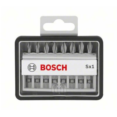 Bosch 2607002558 Csavarozó bit készlet Robust Line Sx extrakemény, 8 részes, 49 mm, Ph, Pz