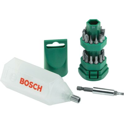 Bosch 25 részes Bit csavarozó készlet Bit készlet