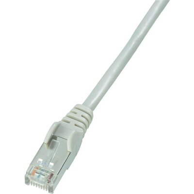 RJ45 Hálózat csatlakozókábel CAT 5e F/UTP 1x RJ45 dugó - 1x RJ45 dugó 20 m Szürke UL minősített