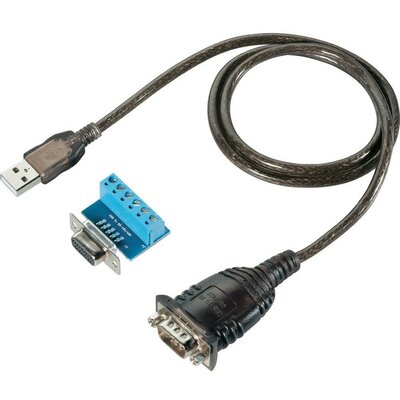 USB 2.0 csatlakozókábel 1 x RS485 dugó - 1 x USB 2.0 dugó A, fekete