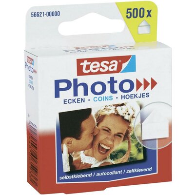 Fénykép ragasztófül Tesa® Photo Mounts 500 db átlátszó TESA 56621