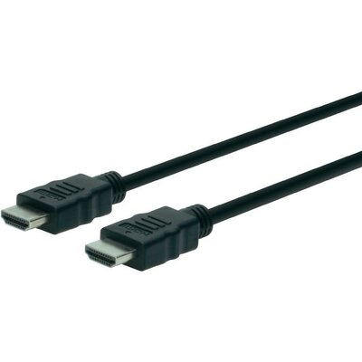 HDMI kábel [1x HDMI dugó - 1x HDMI dugó] 3m fekete Digitus AK-330100-030-S