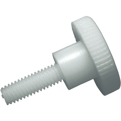 Toolocraft kézi szorítású poliamid csavar, M4 x 10 mm, DIN 465, 10 db 830387