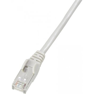 RJ45 Hálózat csatlakozókábel CAT 5e F/UTP 1x RJ45 dugó - 1x RJ45 dugó 1 m Szürke UL minősített