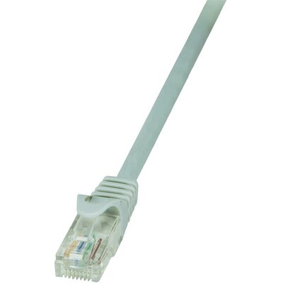 RJ45 Hálózati csatlakozókábel, CAT 5e U/UTP [1x RJ45 dugó - 1x RJ45 dugó] 3 m, szürke LogiLink