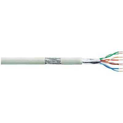 Patchkábel, Cat 5e SF/UTP SF/UTP 4 x 2 AWG 26/7 Szürke 305 m LogiLink