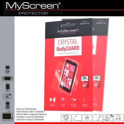 MYSCREEN BODY GUARD védő fólia (első és hátsó, 3H, a készülék íves részére ráhajtható, de csak az első fólia!) ÁTLÁTSZÓ [Samsung Galaxy S6 EDGE+ (SM-G928)]