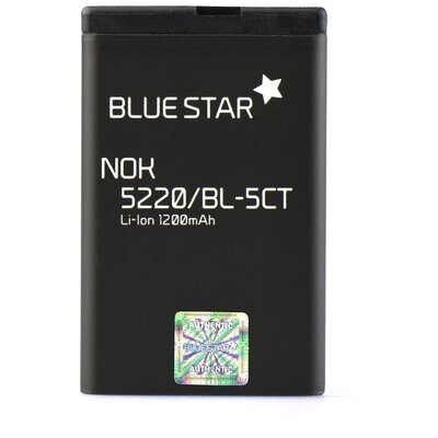 Utángyártott akkumulátor 1200 mAh Li-ion - Nokia 5220 XM / 5630 XM / 6303 / 6730 / 3720 / C3 / C5-00 / C6-01