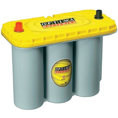 Ólomakku 12 V 75 Ah Optima Batteries YTS5.5 8511870008882 Ólom-vlies (AGM) 325 x 238 x 165 mm Karbantartásmentes