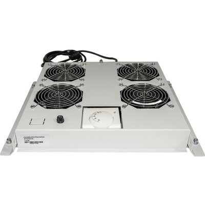 19&quot -os rackszekrénybe építhető 4 ventilátoros hűtés (RAL 7035) Intellinet 712798