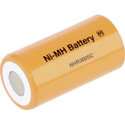 Speciális akku Sub-C Flat-top NiMH Panasonic HHR30SCP-TOY 1,2 V 3050 mAh