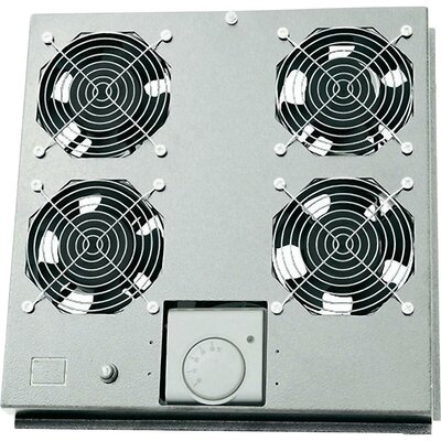 19 4 x Hálózati szekrény ventilátor LogiLink FAS122G Szürke