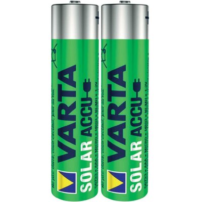 Mikroceruza akku AAA NiMH, 1,2V 550 mAh, 2 db, Varta Longlife HR3, HR03, UO100557, DC2400, DC2400B4N, LR03