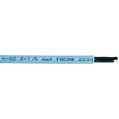 Vezérlő vezeték YSLY-OZ 5 x 1 mm² Szürke Faber Kabel 030630 méteráru