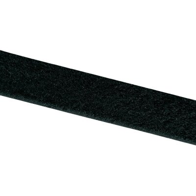 Tépőzár Felvarráshoz Bolyhos fél (H x Sz) 25000 mm x 20 mm Fekete Velcro E00102033011425 25 m