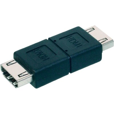 HDMI TV - monitor adapter HDMI aljról HDMI aljra, fekete Digitus