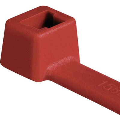 Kábelkötegelő készlet 390 x 4,6 mm, piros, 100 db, HellermannTyton 116-05412 T80L-N66-RD-C1