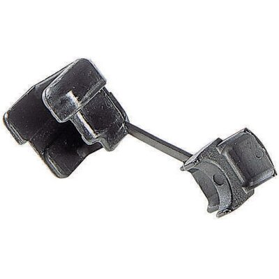 PB Fastener Kábelátvezető törésgátlóval 300 1241 KábelØ Kerek kábel 8,3 x 9,1 mm Poliamid Fehér