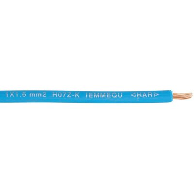 Litze H05Z-K 1 x 0.75 mm² Fekete Faber Kabel 040291 100 m