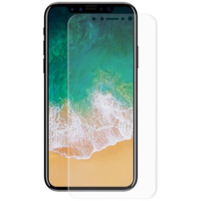 Enkay Kijelzővédő fólia (1 db-os, full screen, íves részre, öntapadós, öngyógyító, 0.1mm vékony, PET) ÁTTETSZŐ [Apple iPhone X]