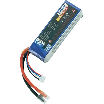 Conrad energy LiPo akku pack, 11,1V 2200mAh 30C, XH