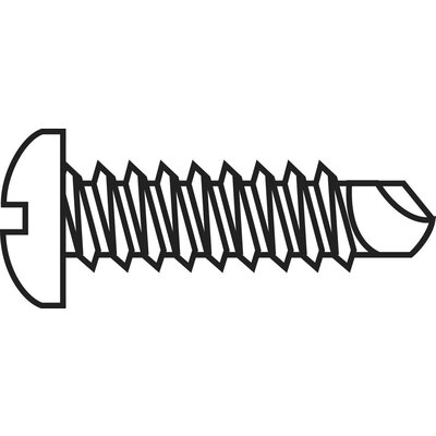 Lemezcsavar fúróheggyel PH fejű 100db-os készlet Ø 4.2 mm 19mm hosszú Toolcraft