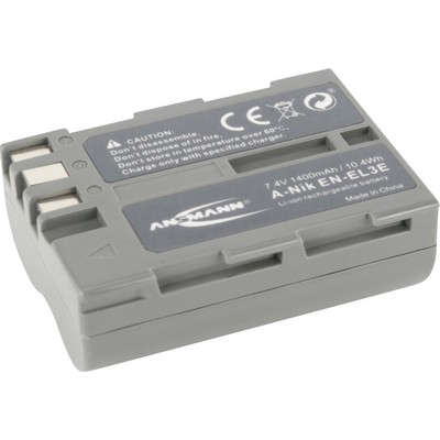 EN-EL3E Nikon kamera akku 7,4V 1400 mAh, Ansmann