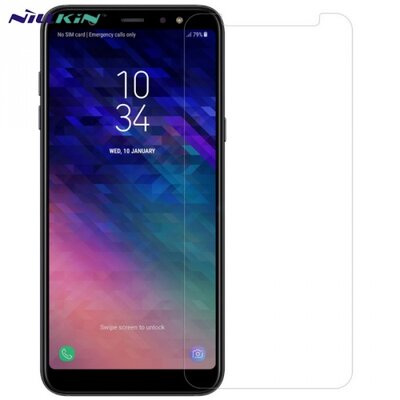 NILLKIN H+ PRO Kijelzővédő üvegfólia (1 db, edzett üveg, 2.5D lekerekített szél, karcálló, 0.2mm, 9H) ÁTLÁTSZÓ [Samsung Galaxy A6+ (2018) SM-A605F]