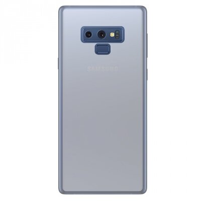 Hátlapvédő telefontok gumi / szilikon (matt, fényes keret) Átlátszó [Samsung Galaxy Note 9 (SM-N960F)]