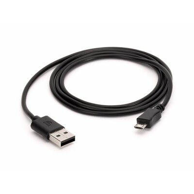 USB-micro usb adatkábel,80 cm,fekete