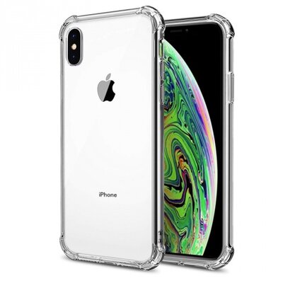 Hátlapvédő telefontok gumi / szilikon (légpárnás sarok) Átlátszó [Apple iPhone XS Max 6.5]