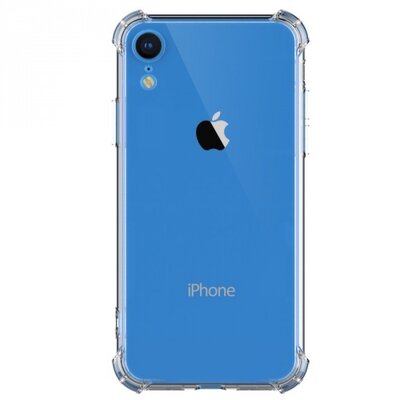 Hátlapvédő telefontok gumi / szilikon (shockproof, légpárnás sarok) Átlátszó [Apple iPhone XR 6.1]