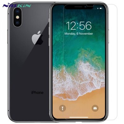 NILLKIN H+ PRO Kijelzővédő üvegfólia (2.5D lekerekített szél, karcálló, 0.2mm, 9H) ÁTLÁTSZÓ [Apple iPhone XS Max 6.5]