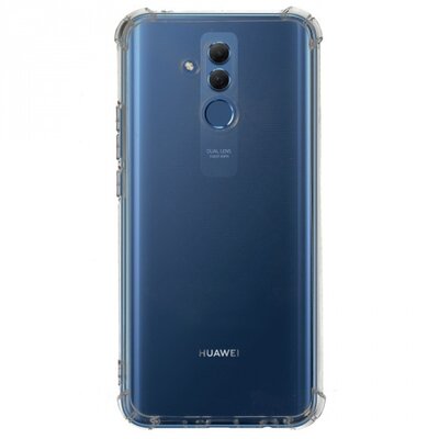 Hátlapvédő telefontok gumi / szilikon (légpárnás keret) Átlátszó [Huawei Mate 20 Lite]