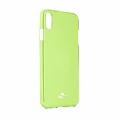 Mercury Jelly Case minőségi szilikon hátlapvédő telefontok - Apple iPhone XS Max - 6,5, Limezöld