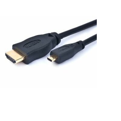 Gembird HDMI -HDMI Micro kábel aranyozott csatlakozóval 4.5m, bulk csomagolás