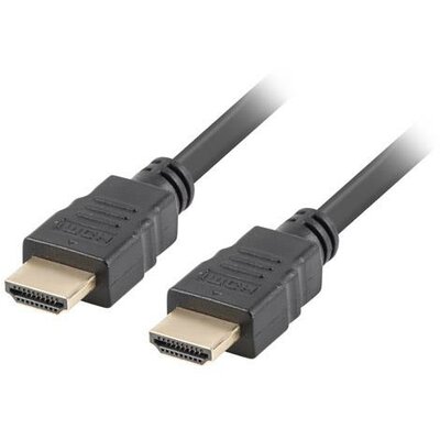 Lanberg kábel HDMI M/M V2.0, CCS, 1m Black