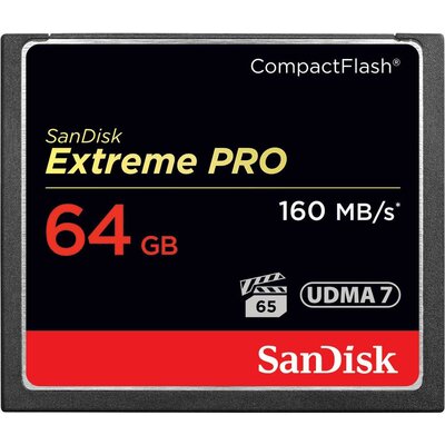 Memóriakártya Memory card SanDisk Extreme PRO CF 64GB