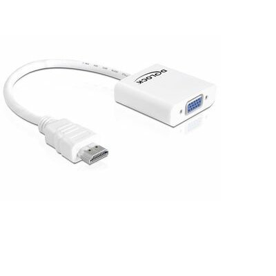 Delock adapter, HDMI (M) -> VGA (F)