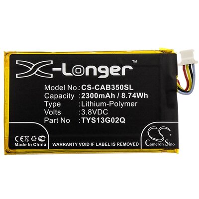 CAMERON SINO CS-CAB350SL utángyártott akkumulátor 2300 mAh LI-Polymer (4800000067 / TYS13G02Q kompatibilis) [CAT B35]