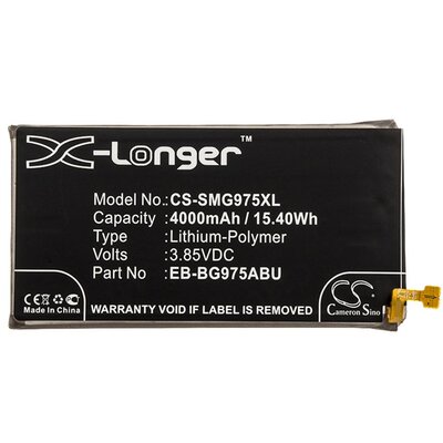 CAMERON SINO CS-SMG975XL utángyártott akkumulátor 4000 mAh LI-Polymer [Samsung Galaxy S10 Plus (SM-G975)]