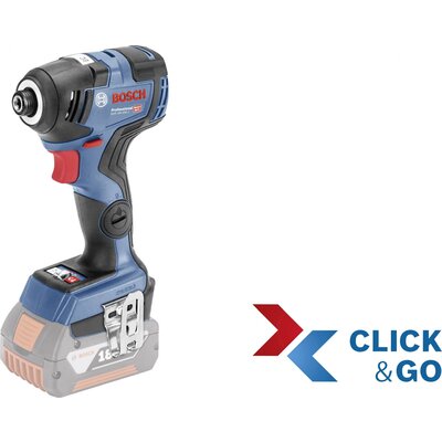 Bosch Professional GDR 18 V-200 C solo C & G L-B con.ready Akkus ütvecsavarozó 18 V Lítiumion Akku nélkül, Hordtáskával