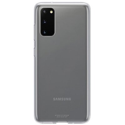 SAMSUNG EF-QG980TT Műanyag gyári hátlapvédő telefontok Átlátszó [Samsung Galaxy S20 (SM-G980F)]