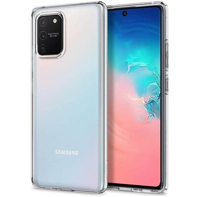 SPIGEN LIQUID CRYSTAL szilikon hátlapvédő telefontok (közepesen ütésálló, légpárnás sarok) Átlátszó [Samsung Galaxy S10 Lite (SM-G770F)]