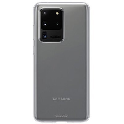 Szilikon hátlapvédő telefontok (ultravékony) Átlátszó [Samsung Galaxy S20 Ultra (SM-G988F)]