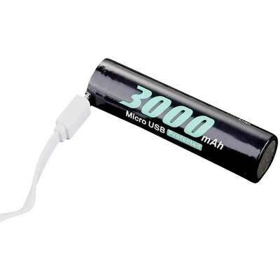 Soshine 18650USB-3.7-3000 Speciális akku 18650 Lítiumion 3.6 V 3000 mAh